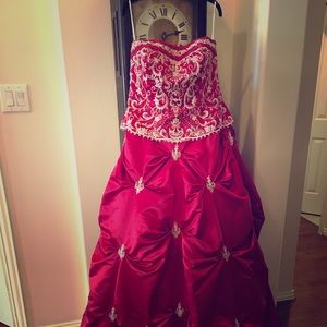 Size 20 red dress